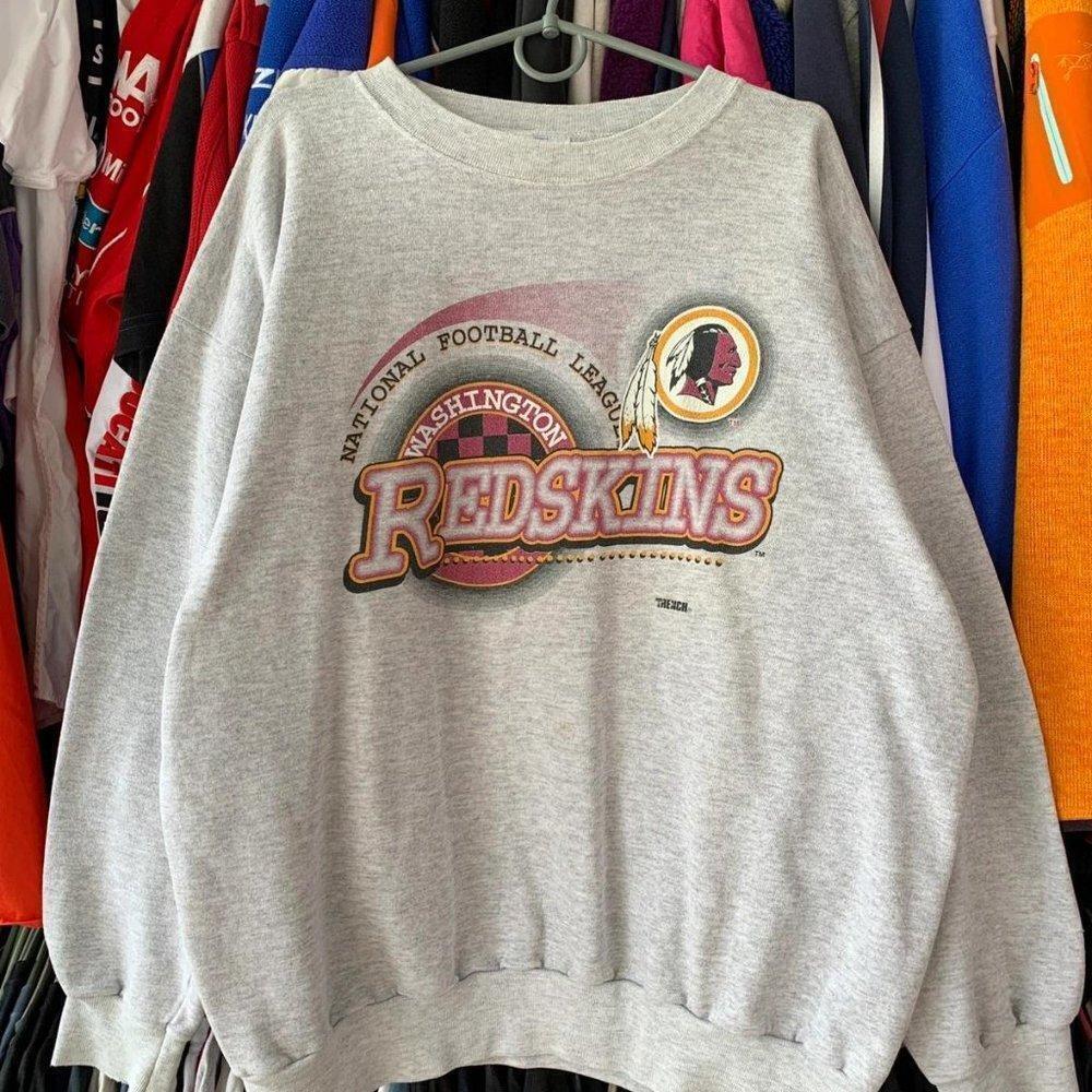 90S Redskins Washington Pullover Sweatshirt